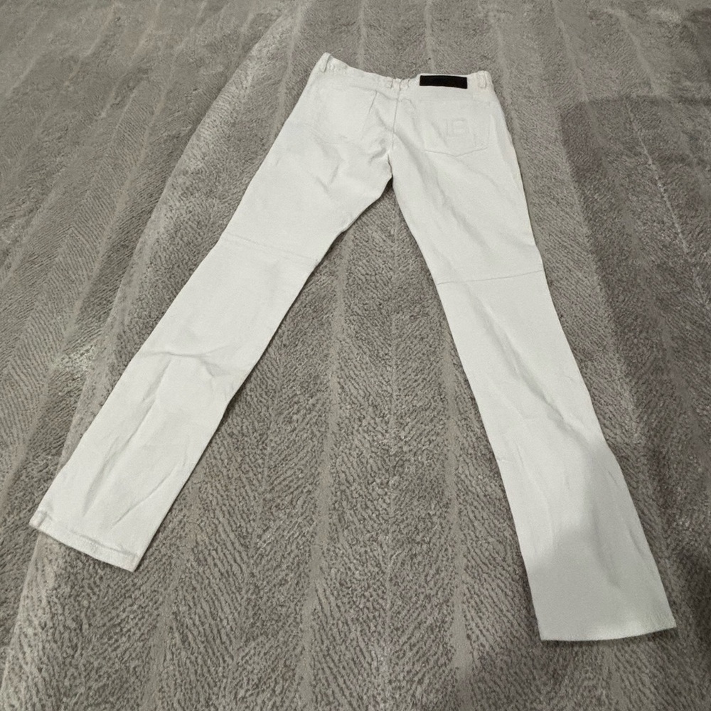 White Balmain Paris men’s jeans